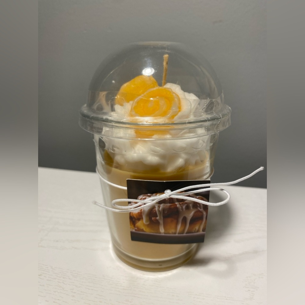 At Home By Mirabeau Cinnamon Bun Soy Candle